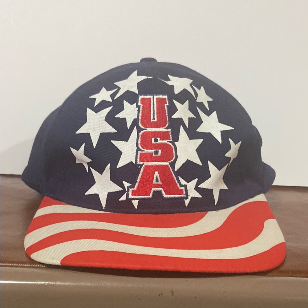 Stars & Stripes American Patriot Trucker USA Snapback Hat